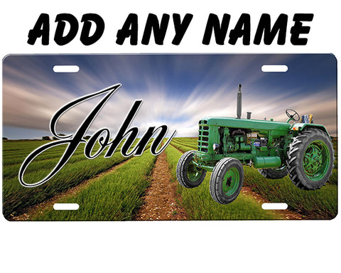 Tractor License Plate