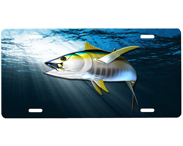 Tuna Fish License Plate