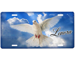 Dove License Plate