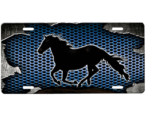 Horse License Plate