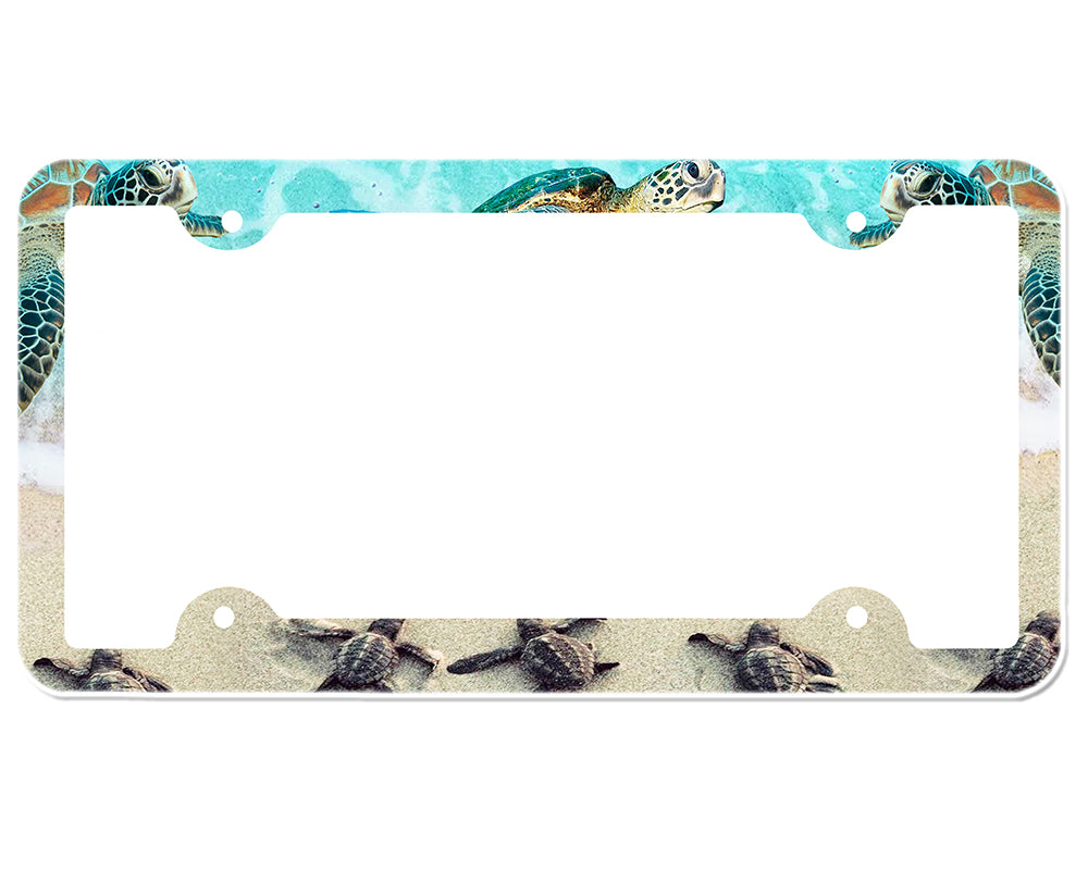 Sea Turtle License Plate Frame