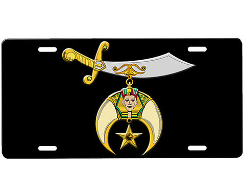 Shriners License Plate