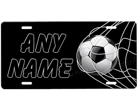 Soccer Ball License Plate