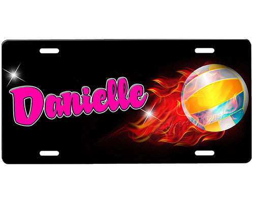 Black Tennessee License Plate Fall And Volleyball License Plate 6Ã-12 Inch Aluminium Car Front Tennessee Front License Plate