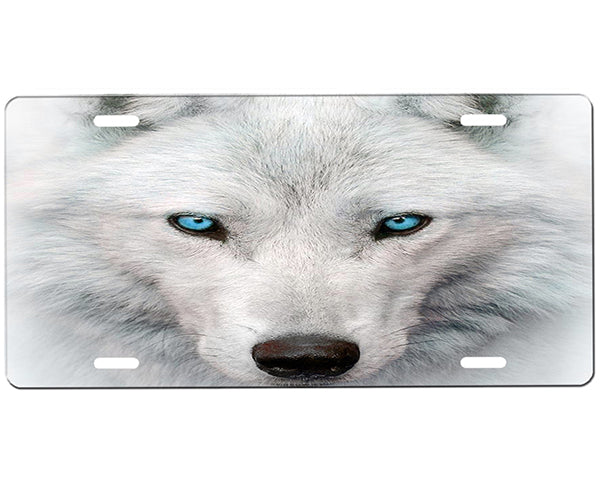 Wolf License Plate