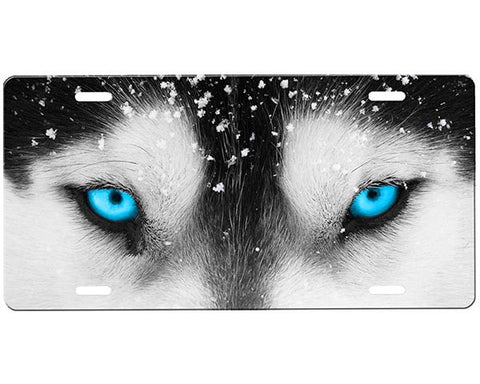 Wolf License Plate